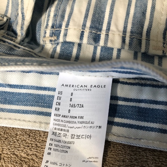 3/$15 5/$25 AMERICAN EAGLE STRIPED SHORTS - Picture 4 of 5